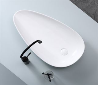 Раковина-чаша CeramaLux 7862 белая 76 см